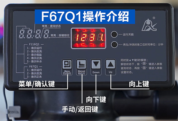 Q系列控制閥參數設置